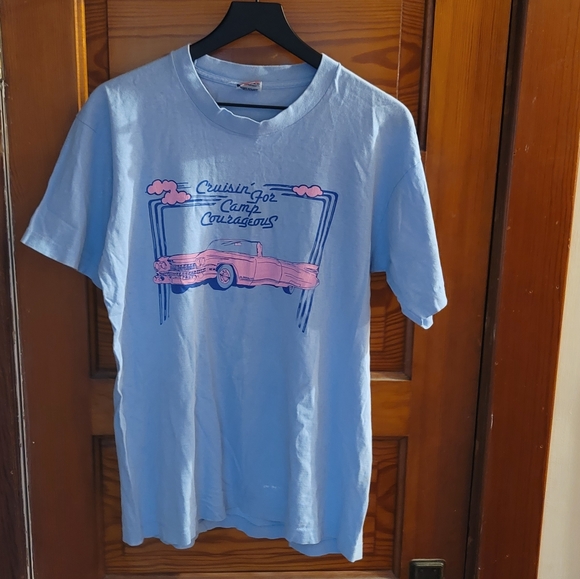 Fruit of the Loom Other - VINTAGE Single Stitched Cruisin for a Cause Men's Tshirt Size Large